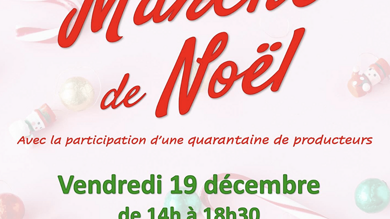Marché de Noël