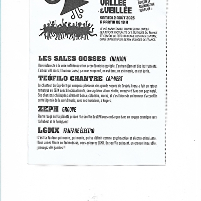 Festival vallée et veillée