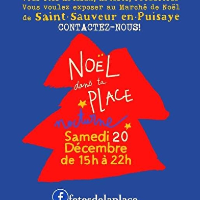 Noël dans ta place nocturne