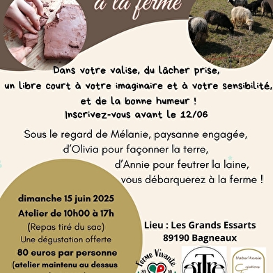 Destination Terre et Laine - atelier de création