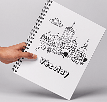 Un coloriage à garder en souvenir ! - VEZELAY