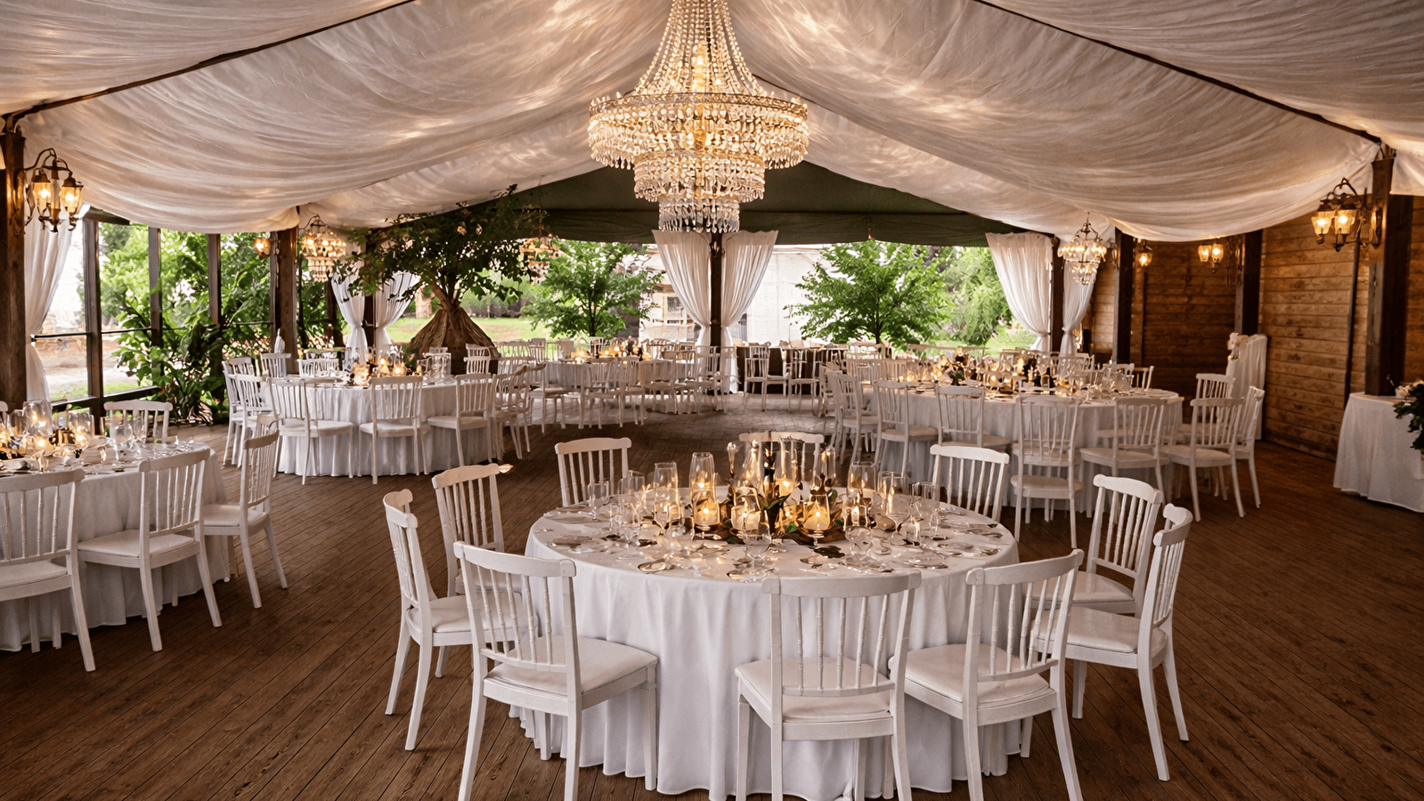 Les Maisons Blanches - Salle de réception