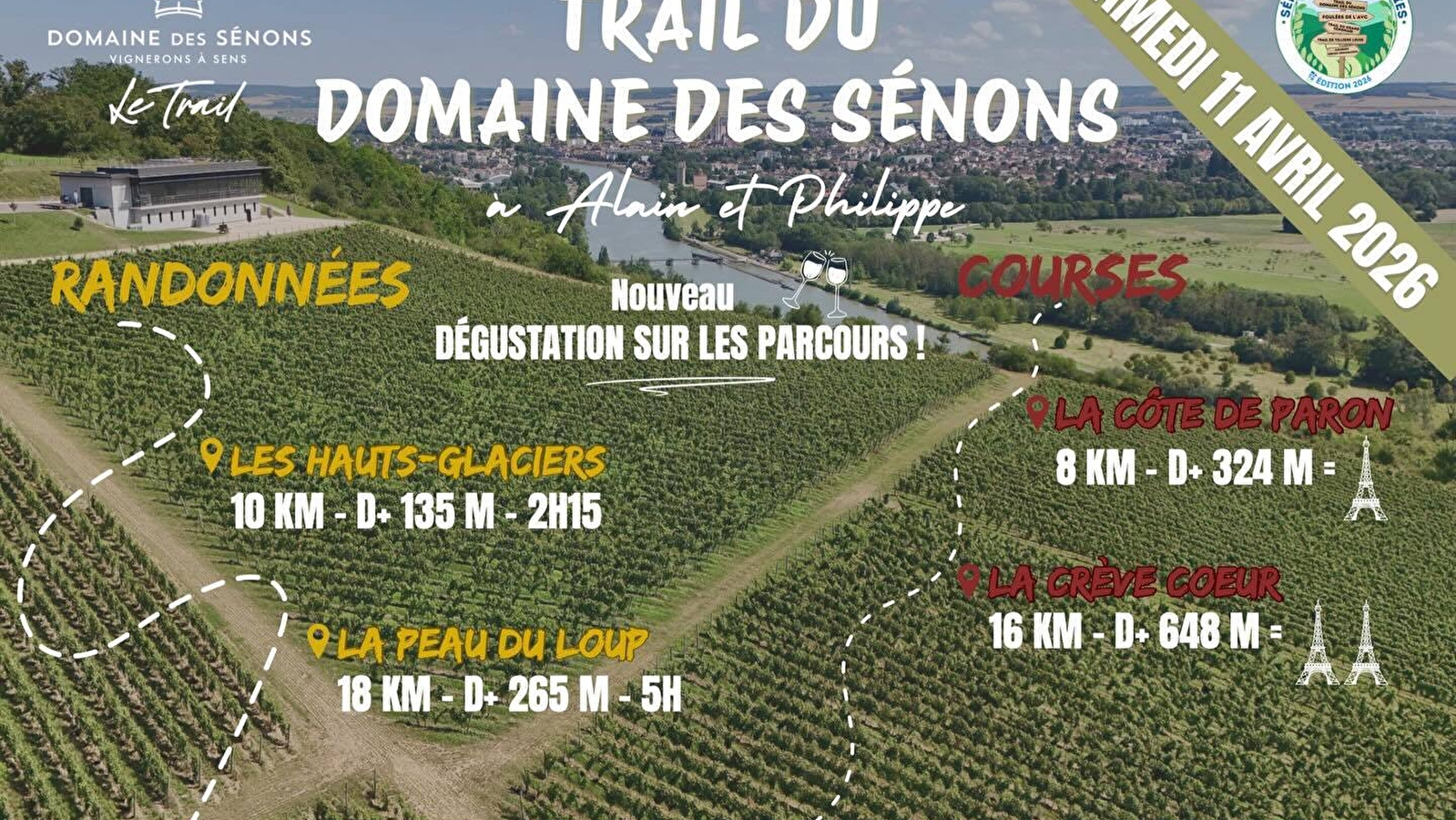 Trail du Domaine des Sénons