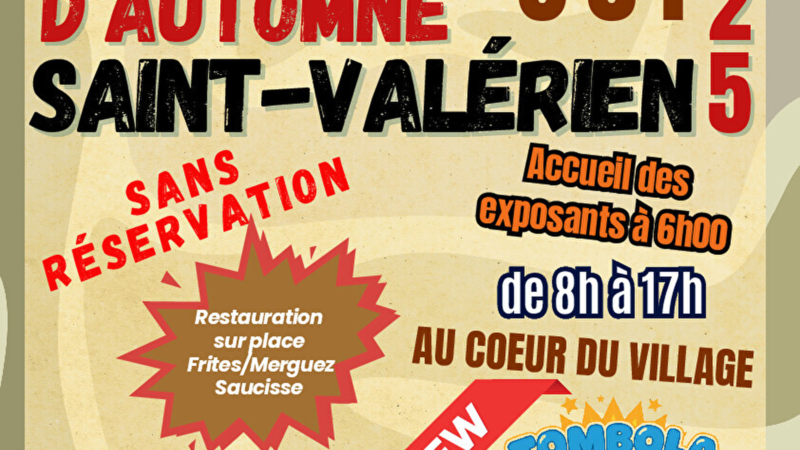Vide-greniers d'automne