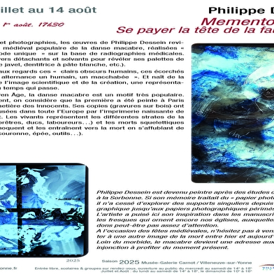 Memento Vivere, Se payer la tête de la faucheuse exposition