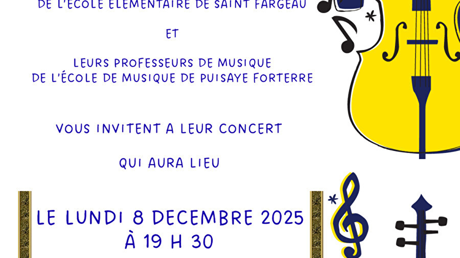 Concert de l'école élémentaire