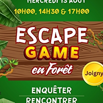 Escape game en famille - Forêt de Joigny - JOIGNY
