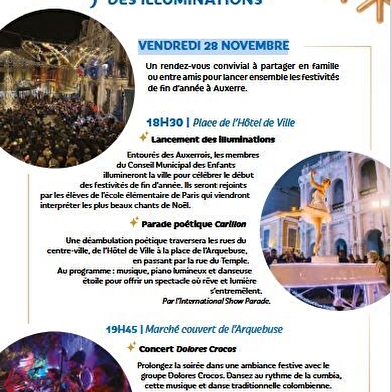 Lancement des illuminations