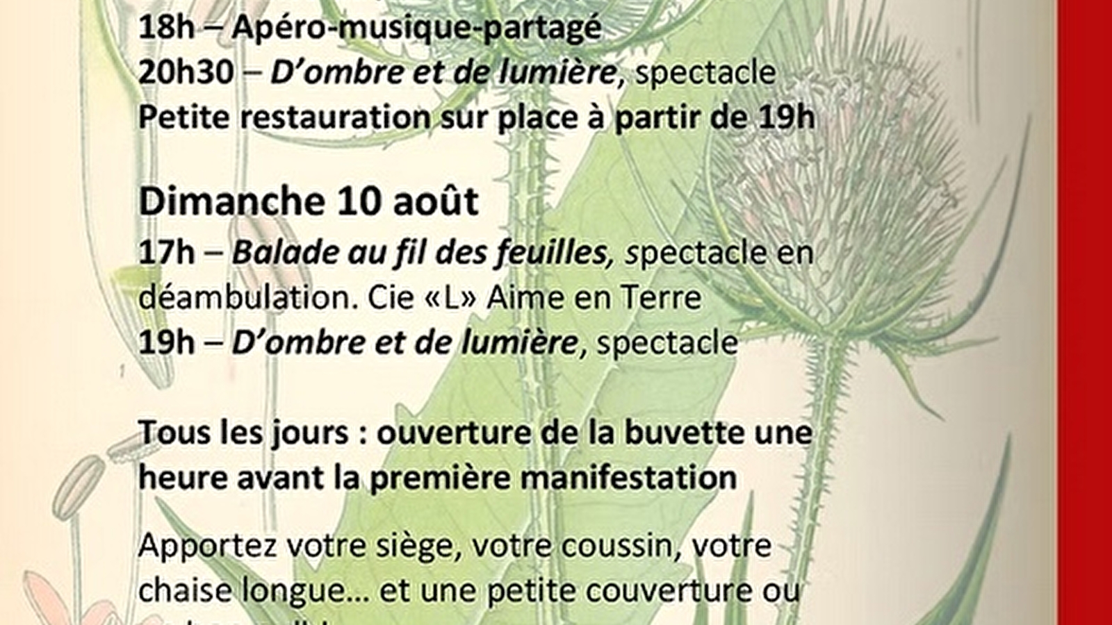 Le Cabaret des Oiseaux chante la Terre