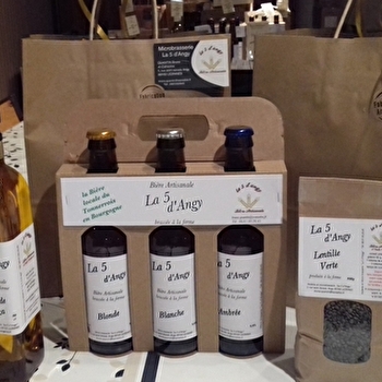 La 5 d'Angy - Micro Brasserie et Huilerie du Tonnerrois - LEZINNES