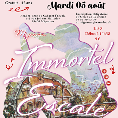 Visite commentée - Immortel Escale