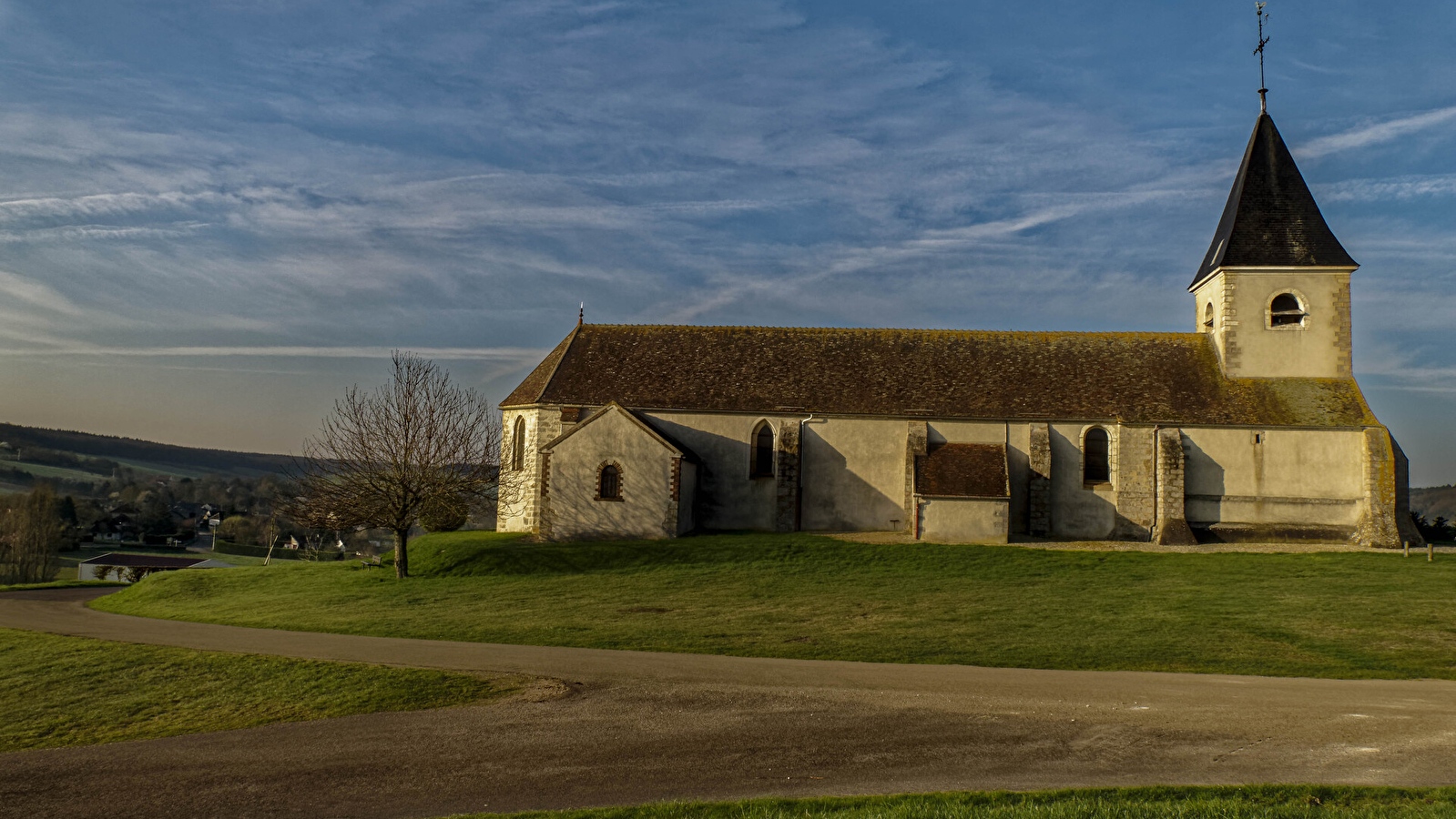 Visite de l'église de Béon
