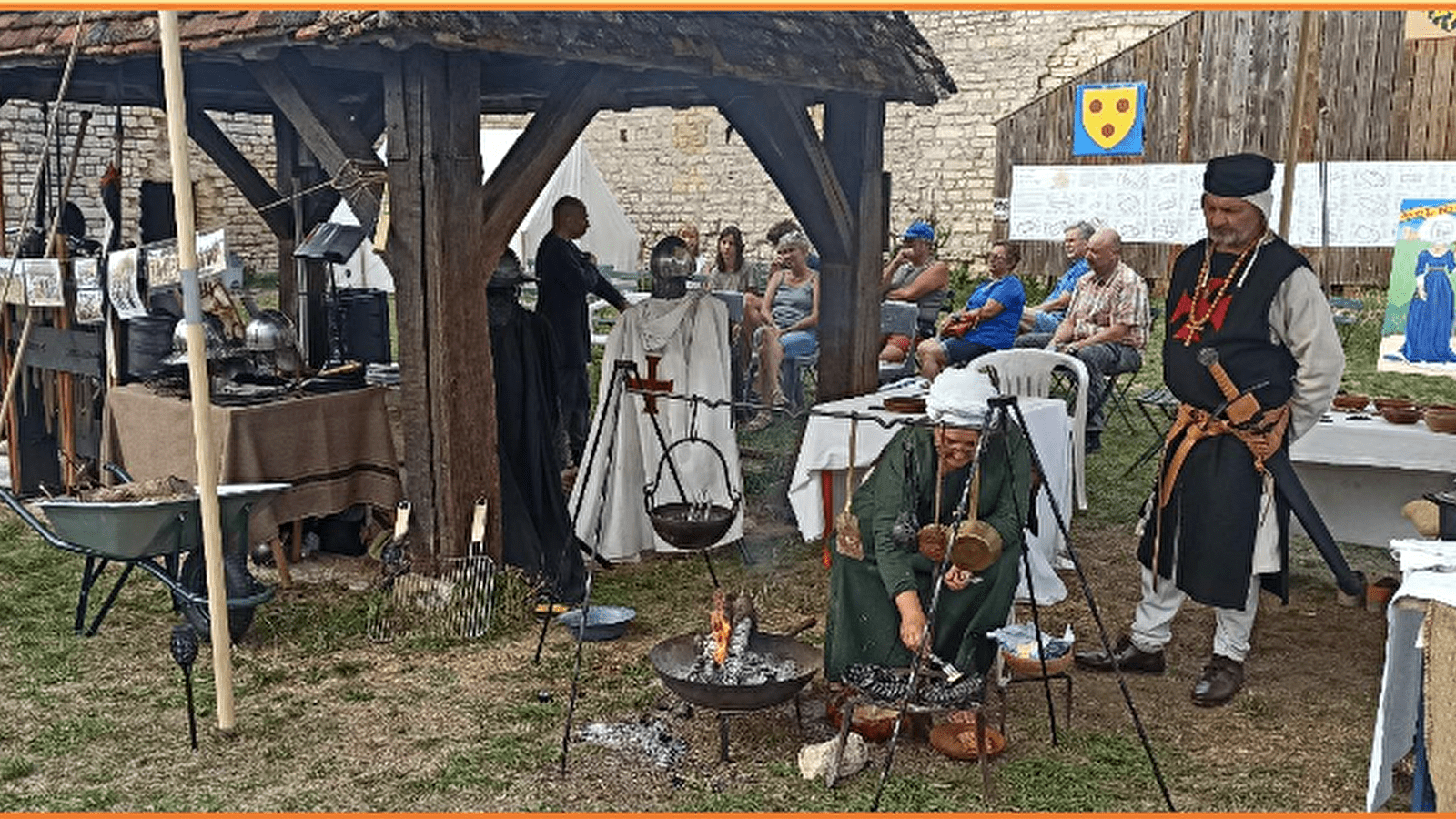 Campement médiéval