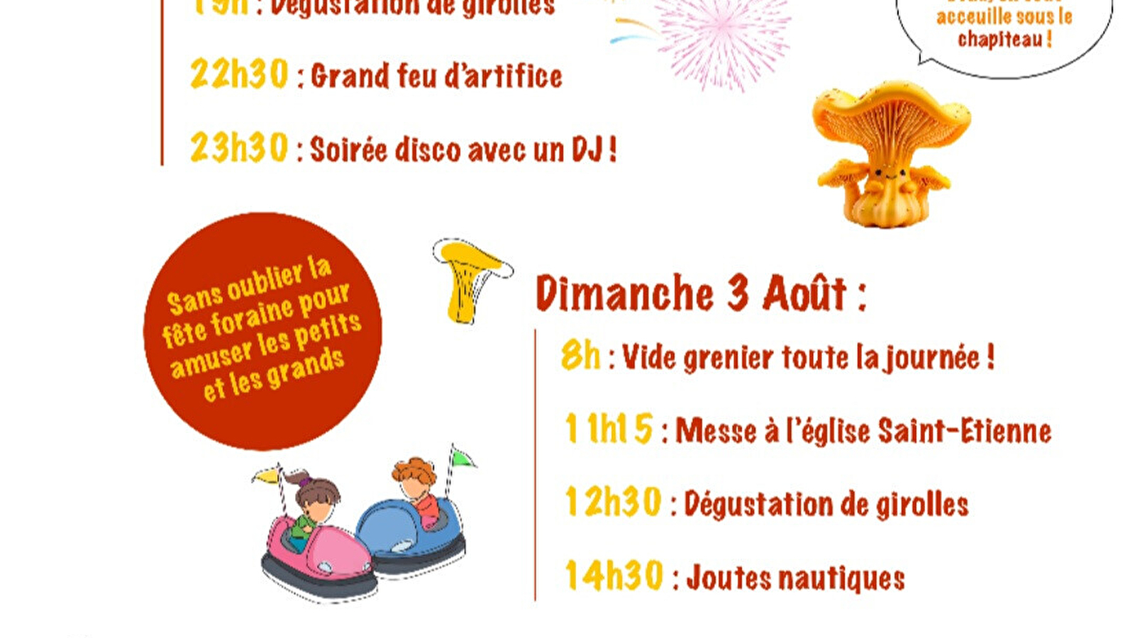 FÊTE DE LA GIROLLE