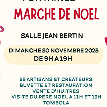 Marché de Noël - DRUYES-LES-BELLES-FONTAINES