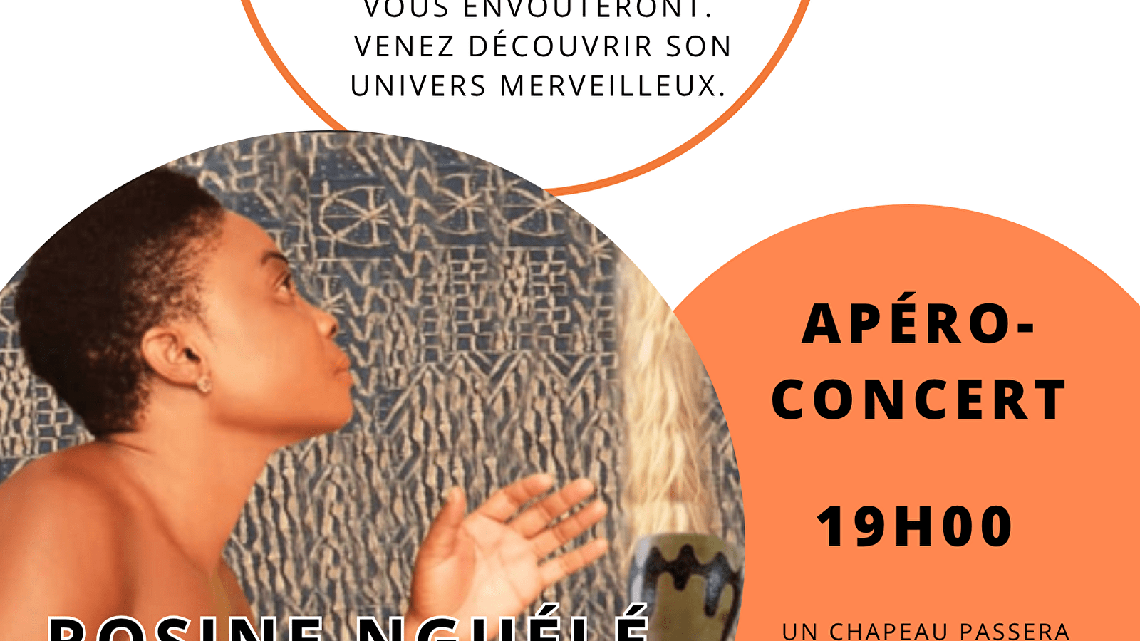 Apéro-concert Rosine Nguélé