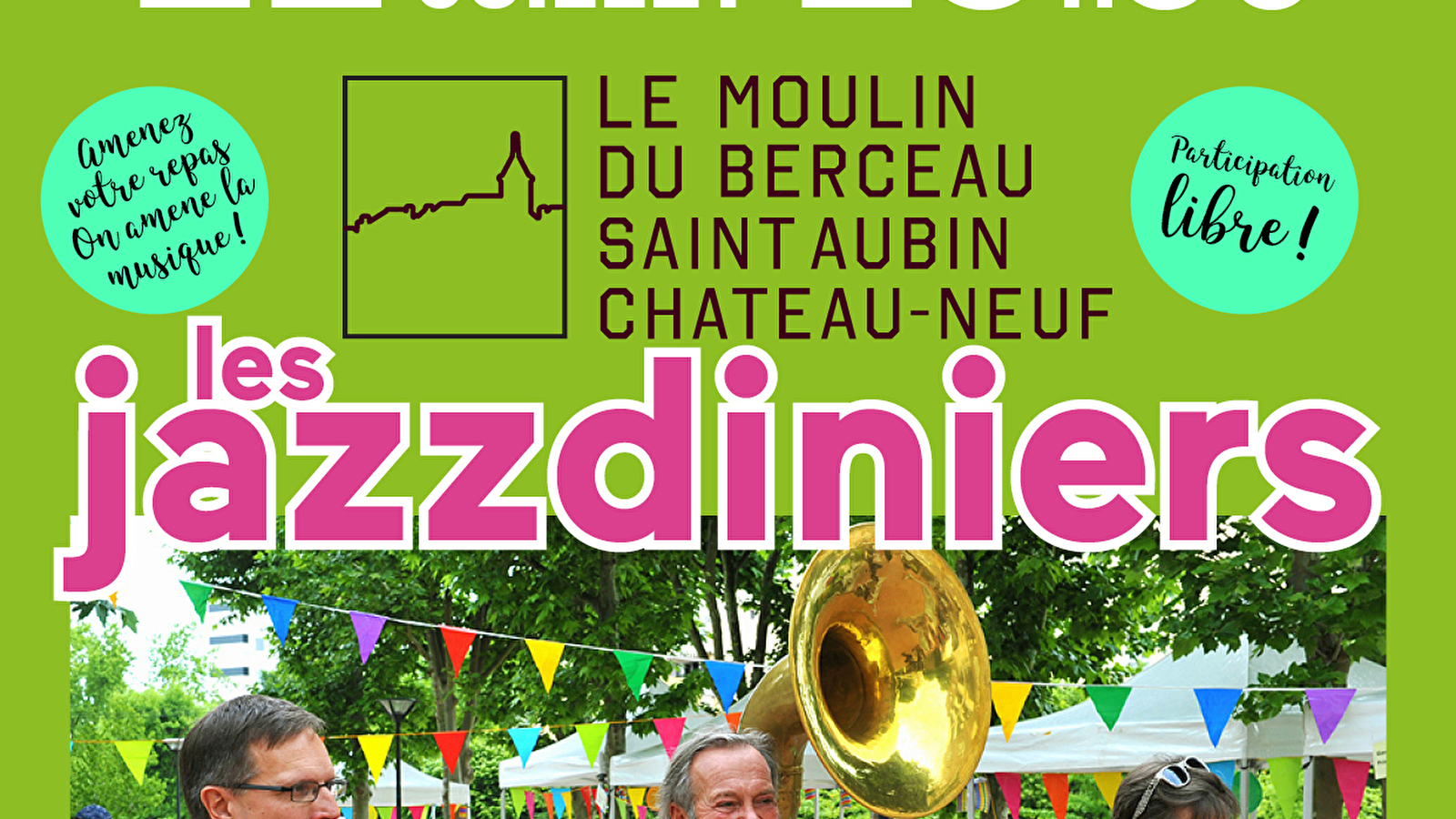 Pique-nique concert avec les Jazzdiniers
