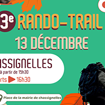 3ème Rando-Trail  - CHASSIGNELLES