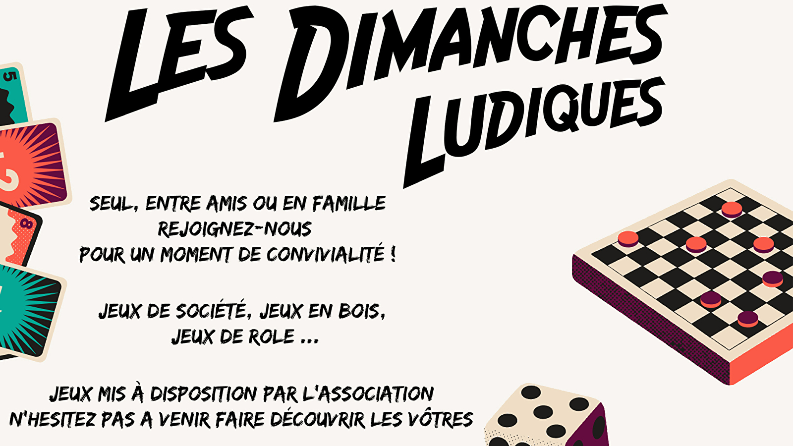 Les dimanches ludiques