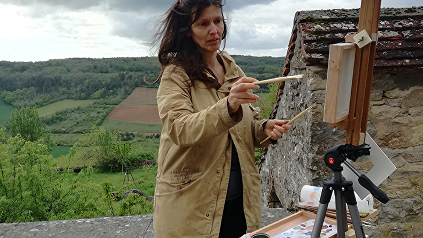 Stage de peinture à l'huile sur le motif