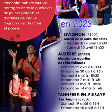 « enVIEs » Spectacle de cirque poétique