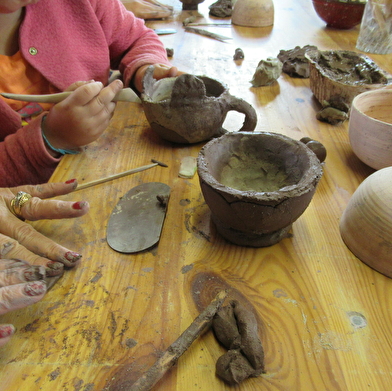 Ateliers modelage ENFANTS et FAMIlLES