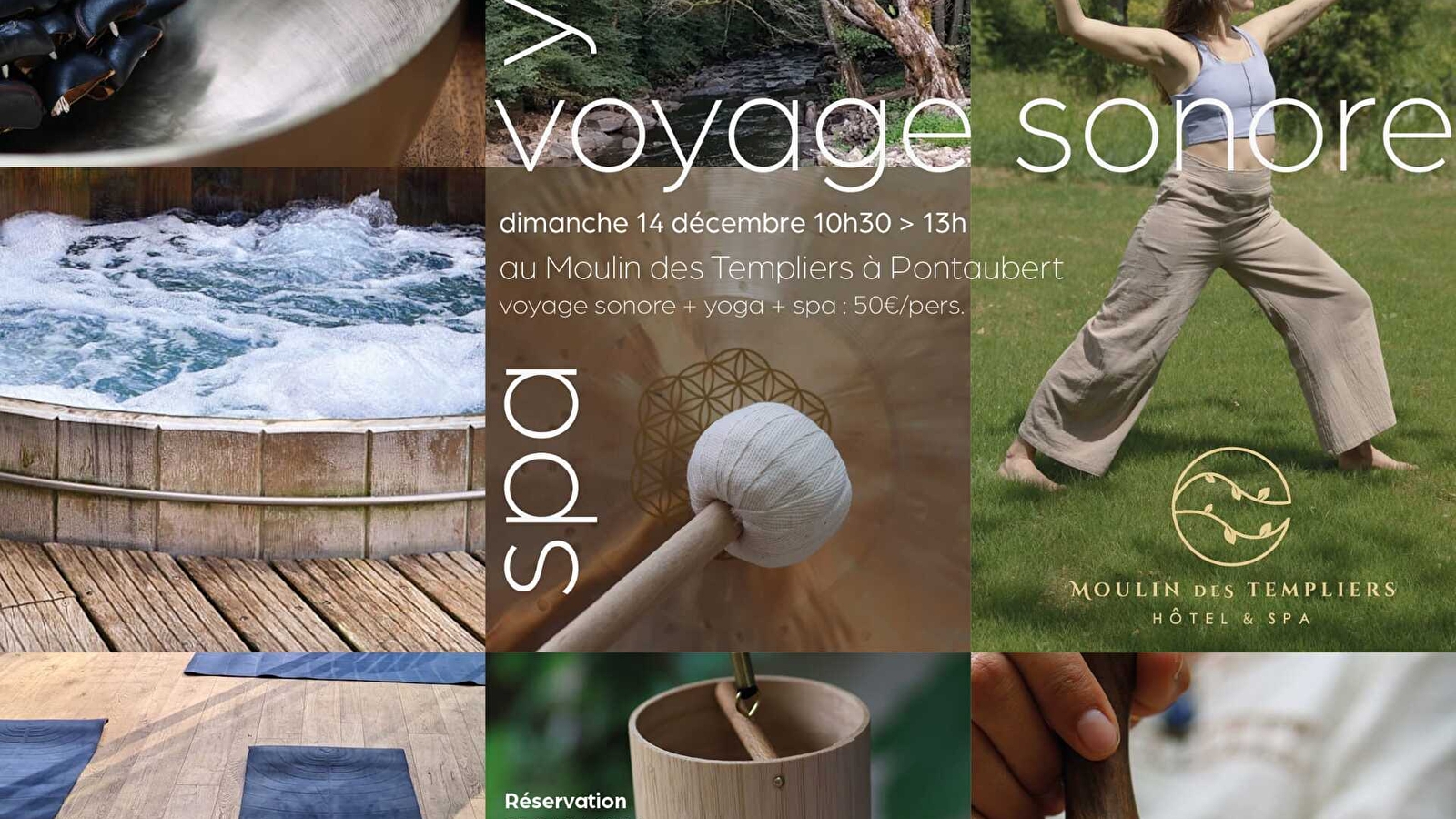Yoga, Voyage sonore & Spa
