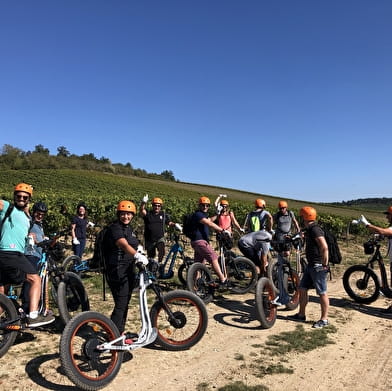 Escapades Insolites en E-Trott dans les vignobles de Saint-Bris et d'Irancy