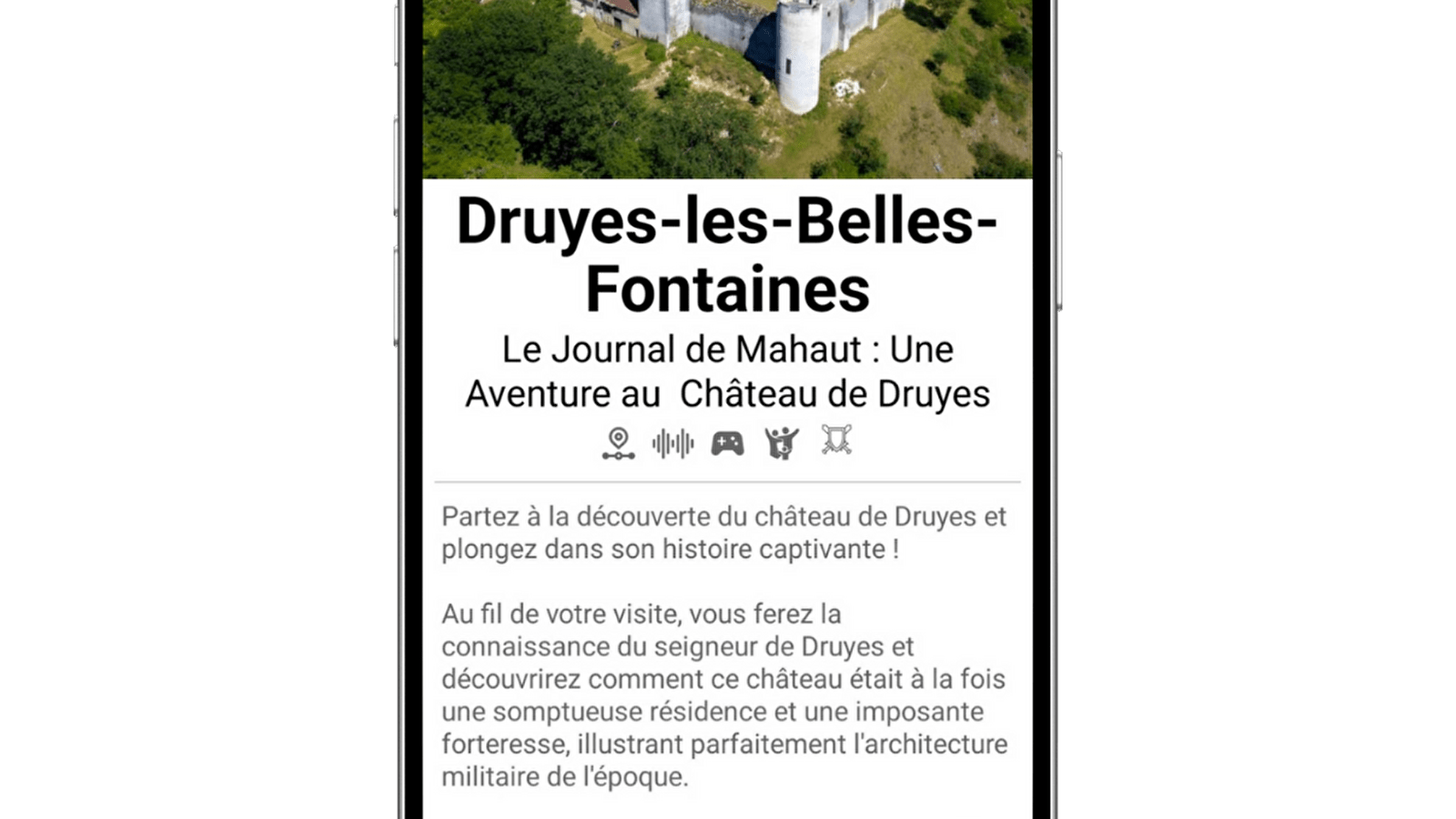 Découvre un château fort du Moyen Âge avec tes parents