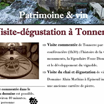 Visite et dégustation à Tonnerre  - TONNERRE
