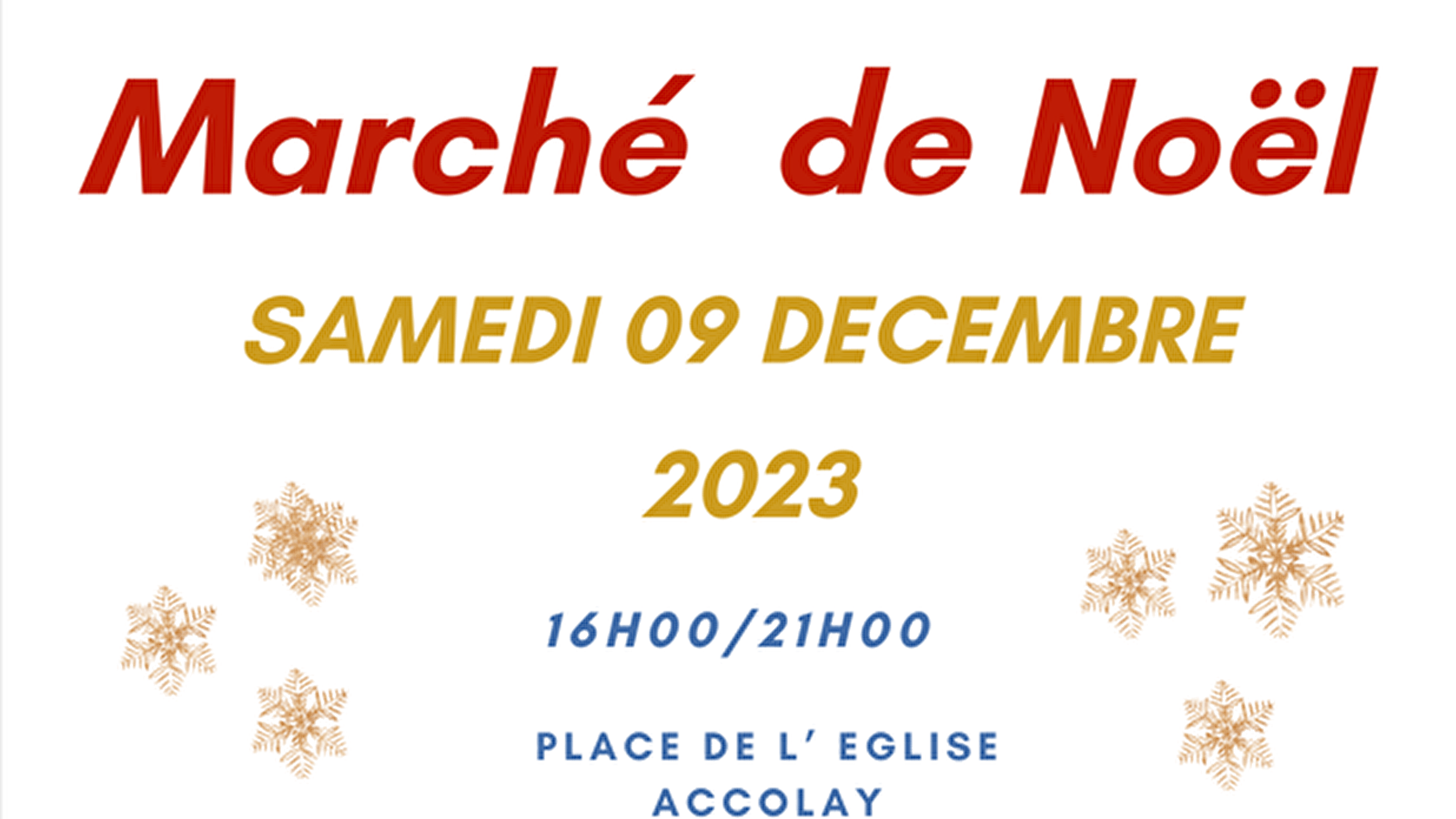 Marché de Noël
