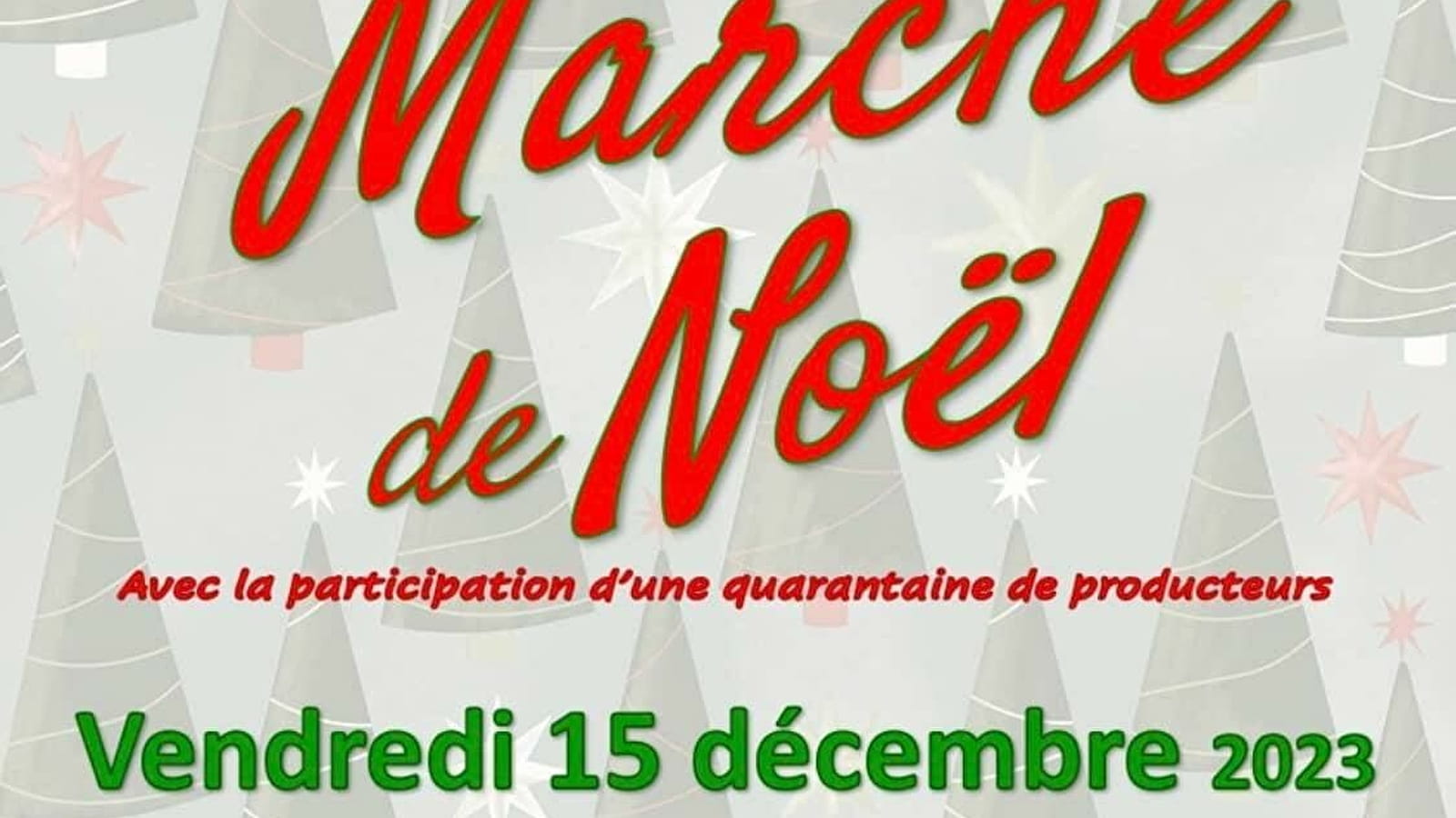 Marché de Noël