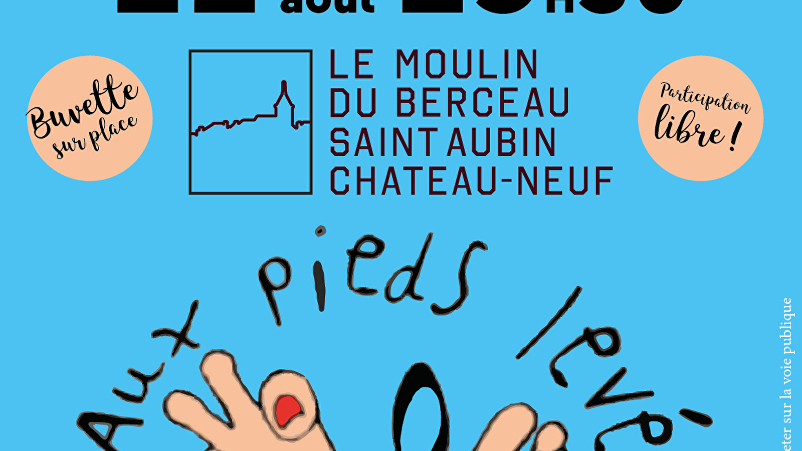 Pique-Nique Concert 'Aux Pieds Levés' folk, trad