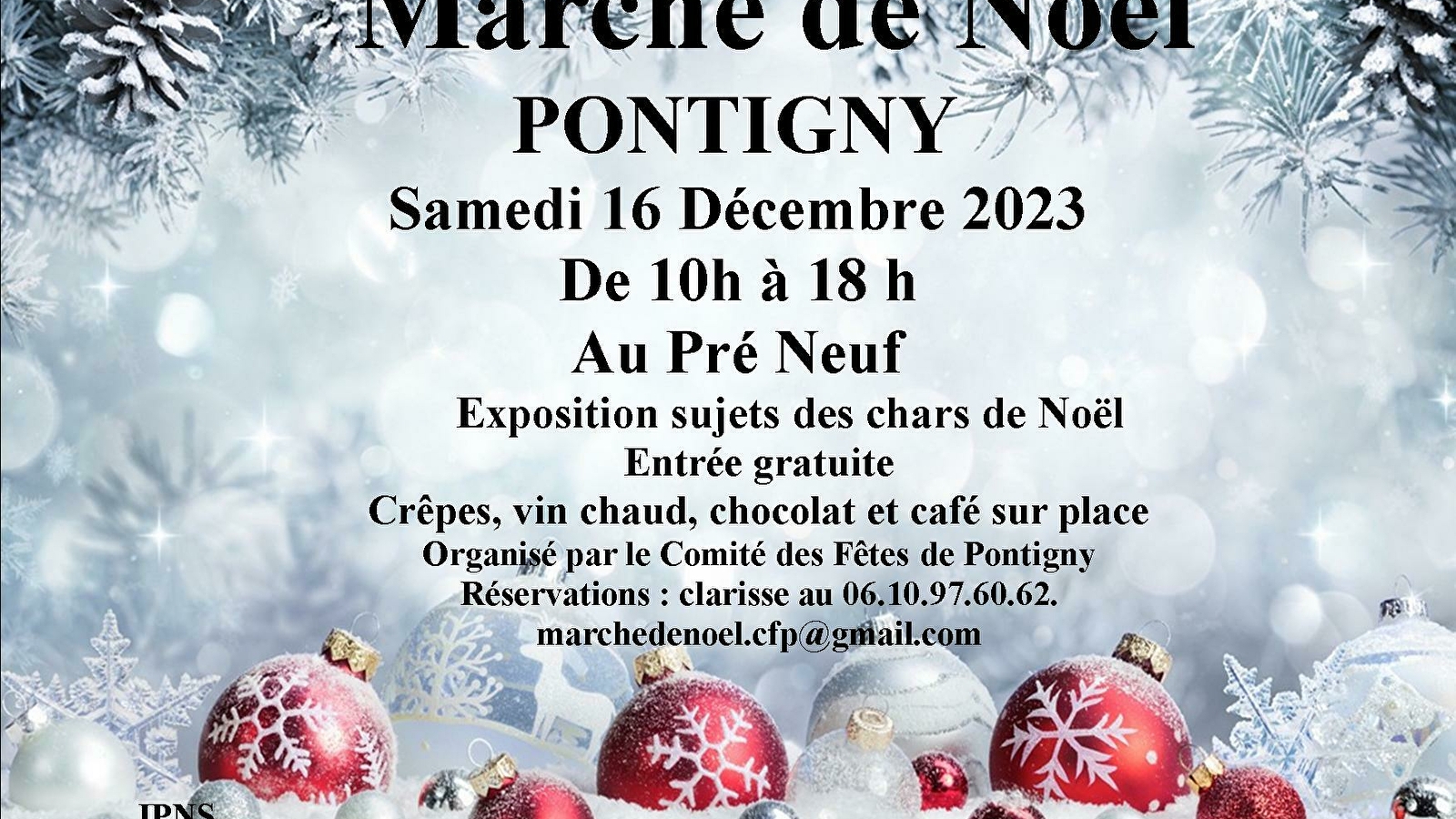 Marché de Noël - Pontigny