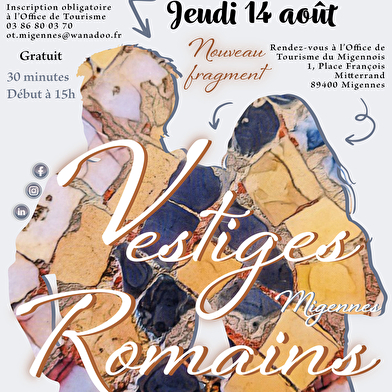 Visite commentée - 'Vestiges Romains'