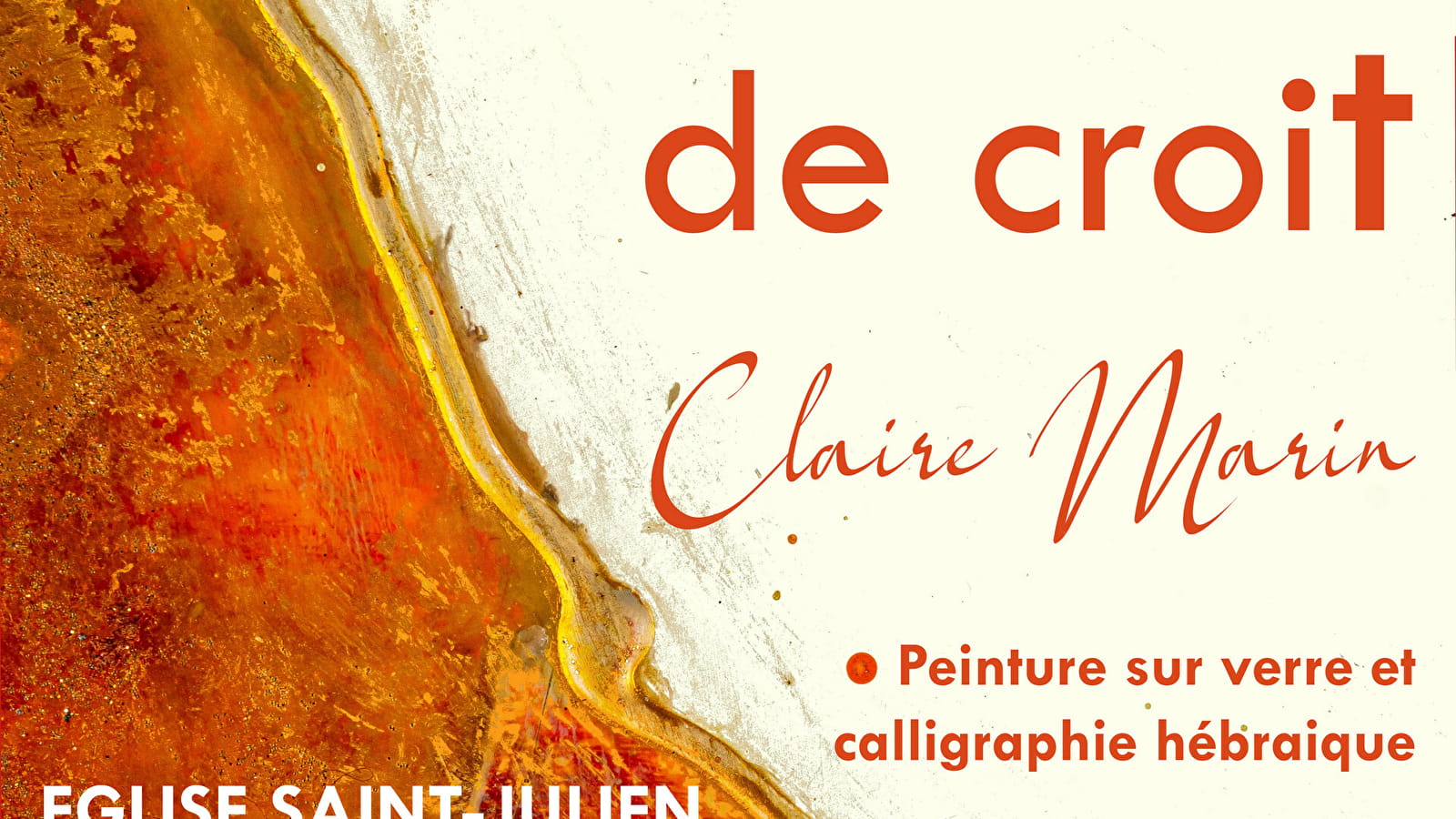 Le chemin de croit - Claire Marin