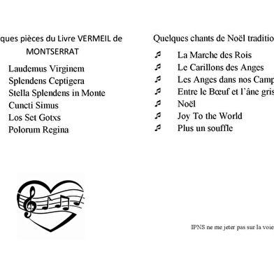 Les Voix de Croqu'Notes célèbrent Noël