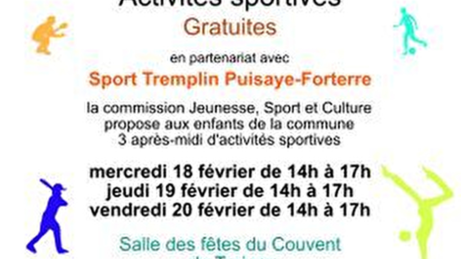 Activités sportives