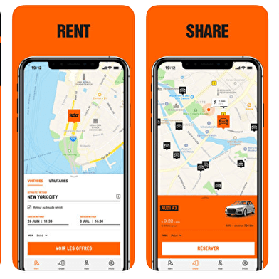 Sixt location de voiture et VTC