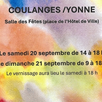 Journées du patrimoine - Exposition d'art - Peintures et céramiques - COULANGES-SUR-YONNE