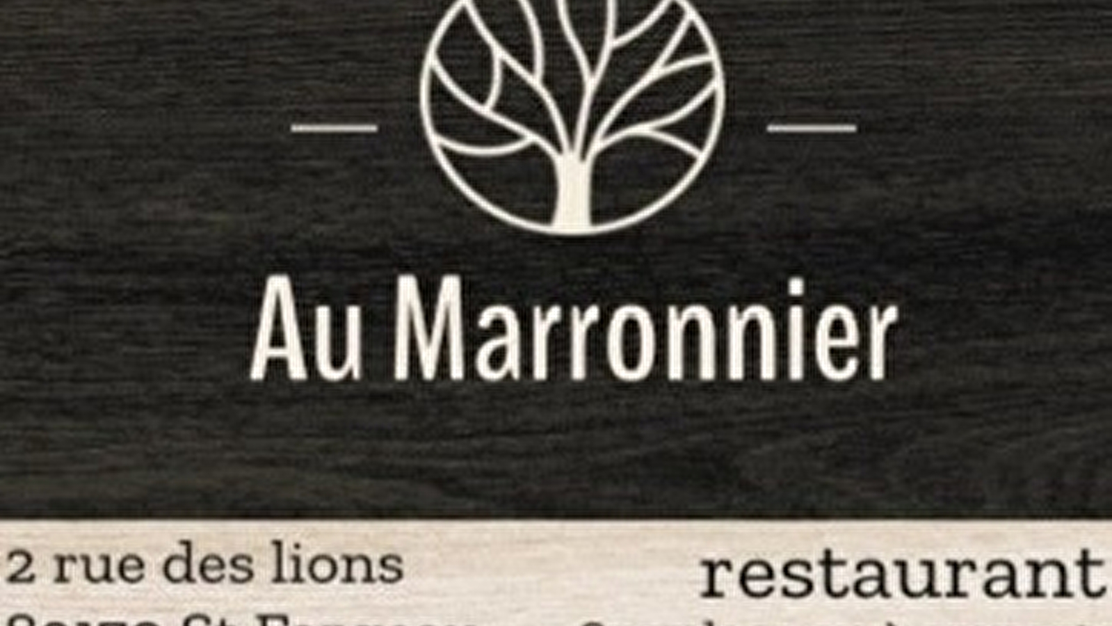Au Marronnier
