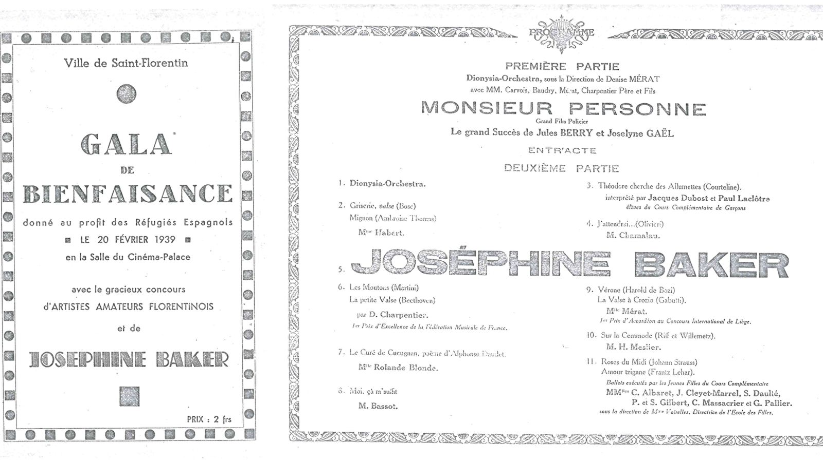 Dans les pas de Joséphine Baker
