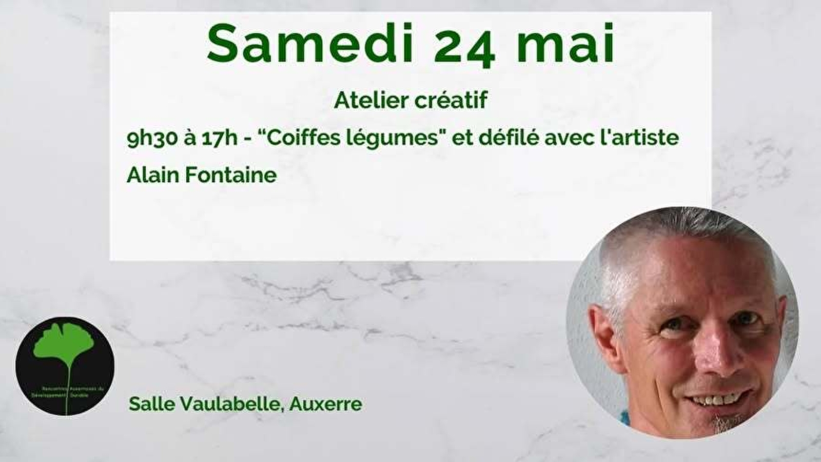 Atelier créatif 'Coiffes Légumes' et défilé