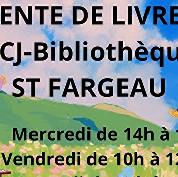 Vente de livres - SAINT-FARGEAU