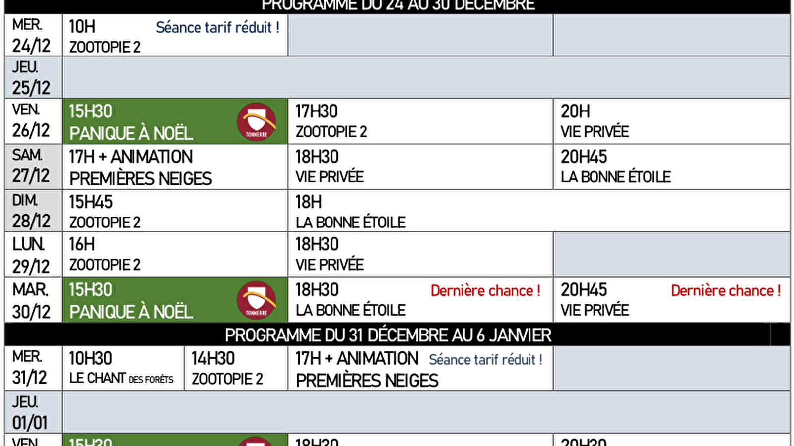 Programmation Le Cyclope