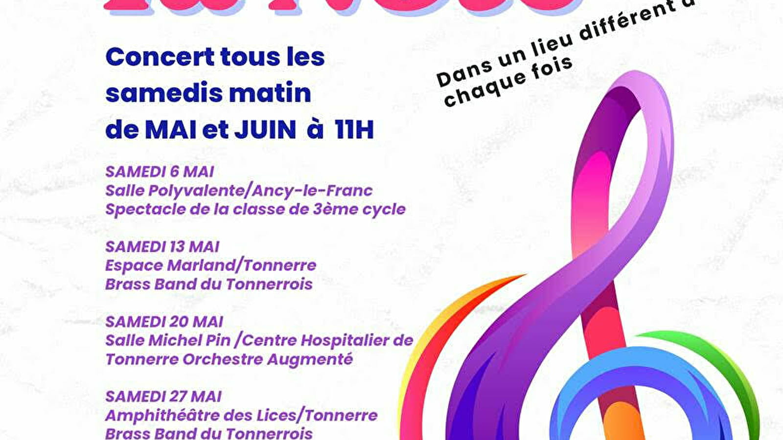 Suivez la Note - Concerts du Tonnerrois