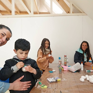 Animations et ateliers aux vacances de Pâques à la Pyramide du Loup !