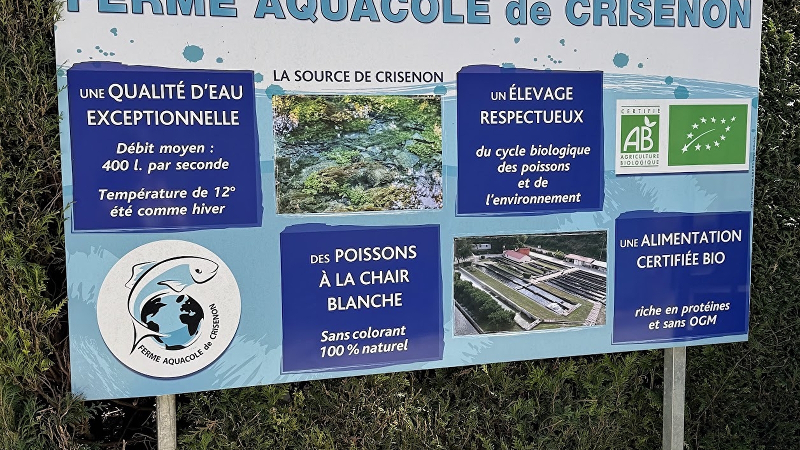 La Ferme Aquacole de Crisenon
