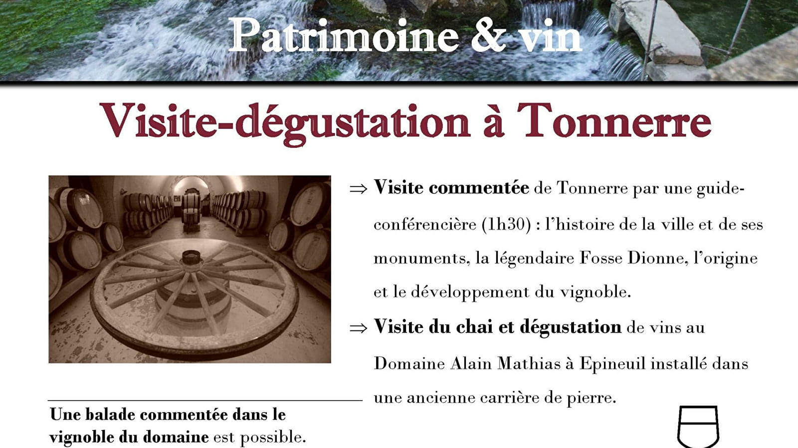 Visite et dégustation