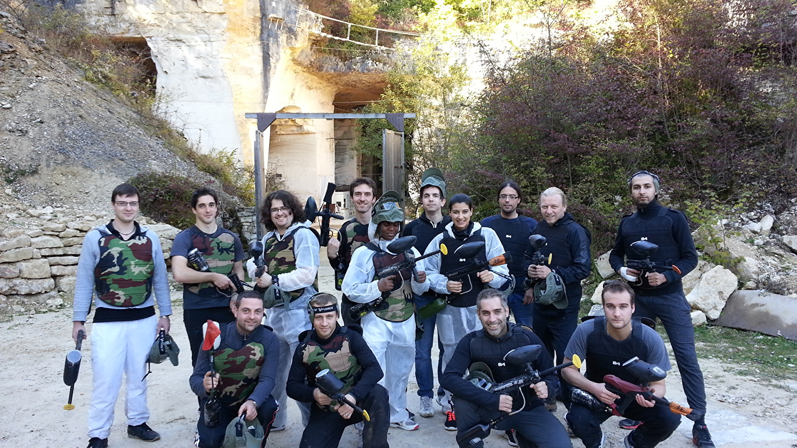 La Grotte de Champ Retard - Paintball